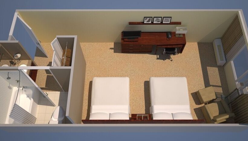 Номер Deluxe Адаптированный для Инвалидов, Courtyard Dayton South Mall