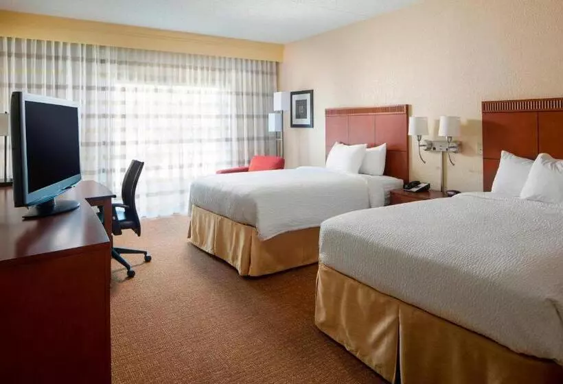 اتاق استاندارد با تخت دو نفره بزرگ, Courtyard By Marriott Little Rock West