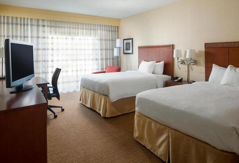 带2个双人床的标准工作室, Courtyard By Marriott Little Rock West