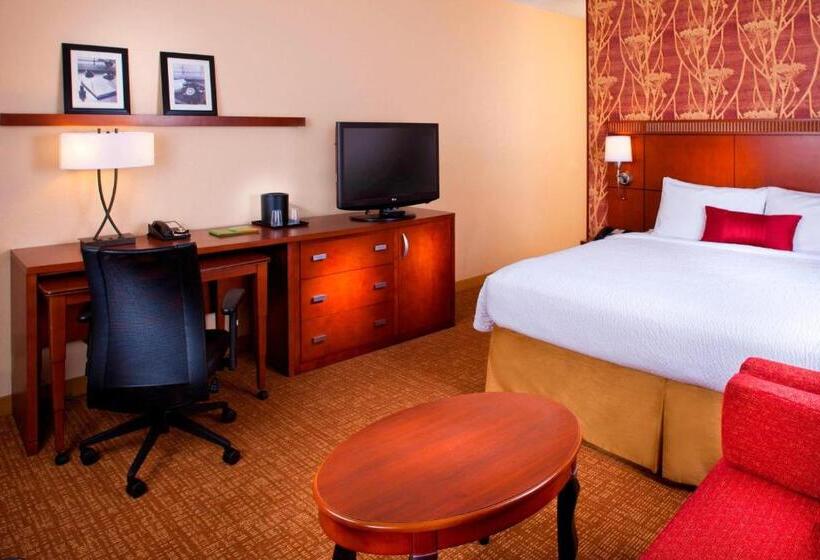 适合残疾人士使用的带超级大床的标准间, Courtyard By Marriott Little Rock West