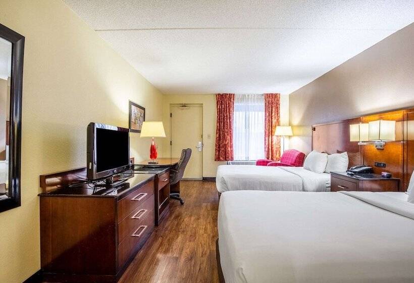 Номер Стандарт 2 Двуспальные Кровати, Econo Lodge Naval Station Norfolk