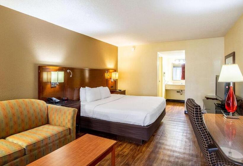 带大床的标准间, Econo Lodge Naval Station Norfolk