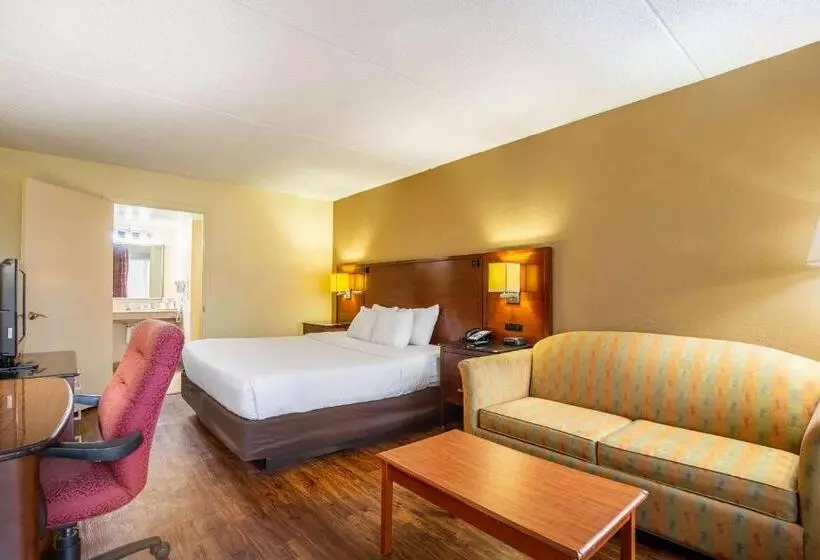اتاق استاندارد با تخت بزرگ برای معلولان, Econo Lodge Naval Station Norfolk