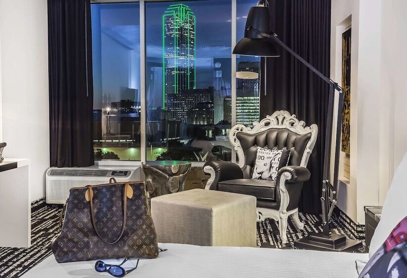 디럭스 룸, Lorenzo Hotel Dallas, Tapestry Collection By Hilton