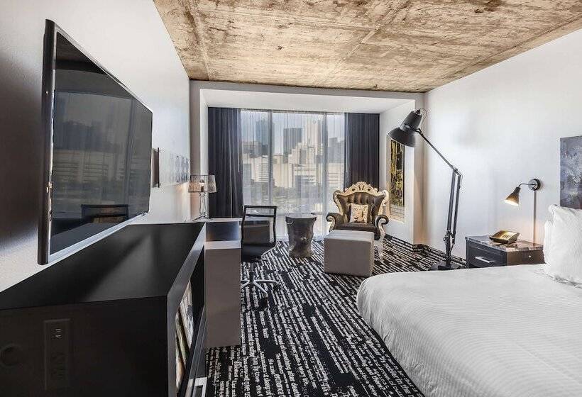 디럭스 룸, Lorenzo Hotel Dallas, Tapestry Collection By Hilton