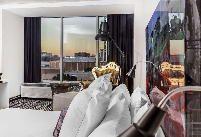 디럭스 룸, Lorenzo Hotel Dallas, Tapestry Collection By Hilton