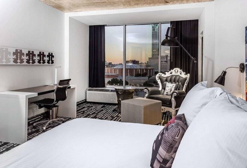 디럭스 룸, Lorenzo Hotel Dallas, Tapestry Collection By Hilton