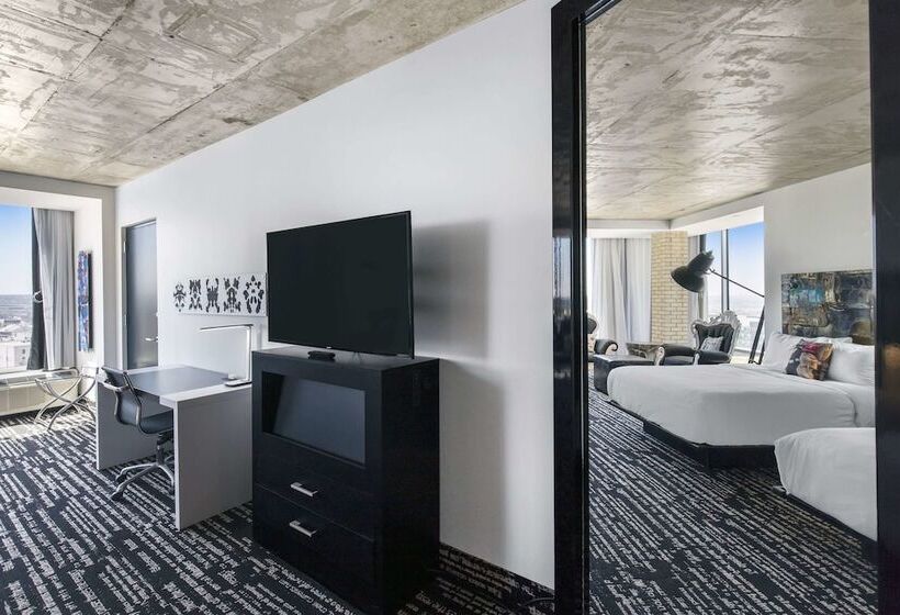 디럭스 룸, Lorenzo Hotel Dallas, Tapestry Collection By Hilton