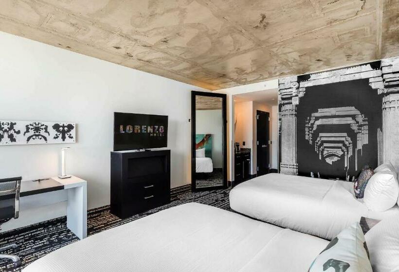 디럭스 룸, Lorenzo Hotel Dallas, Tapestry Collection By Hilton