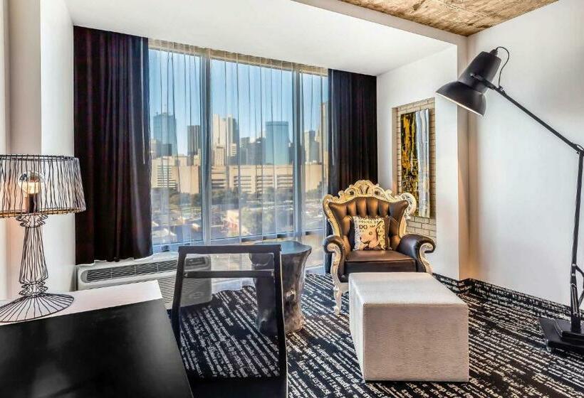 디럭스 룸, Lorenzo Hotel Dallas, Tapestry Collection By Hilton