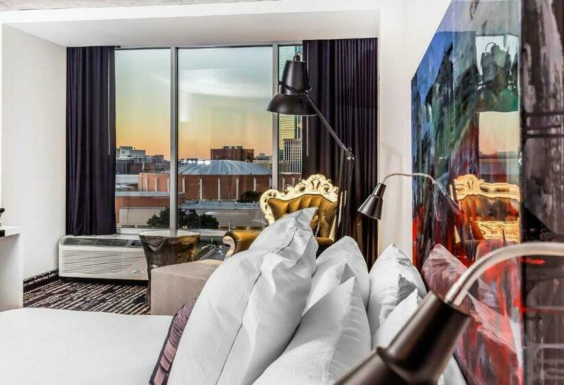 디럭스 룸, Lorenzo Hotel Dallas, Tapestry Collection By Hilton
