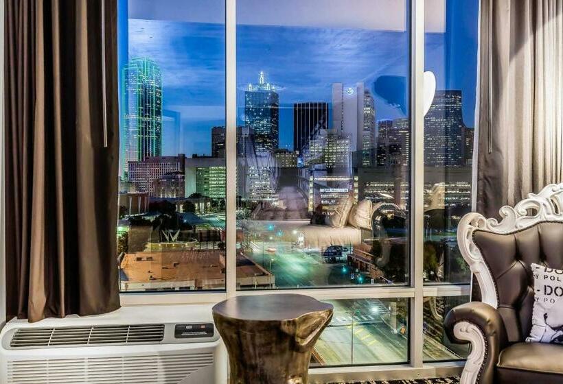 디럭스 룸, Lorenzo Hotel Dallas, Tapestry Collection By Hilton