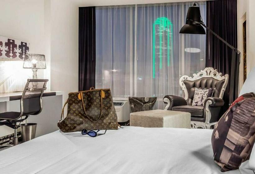 디럭스 룸, Lorenzo Hotel Dallas, Tapestry Collection By Hilton