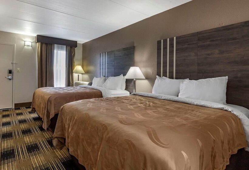 带2个双人床的标准工作室, Quality Inn Duncan Spartanburg West