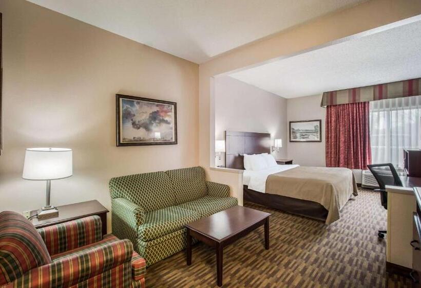 Люкс Кровать Кинг, Quality Inn & Suites Lawrence  University Area