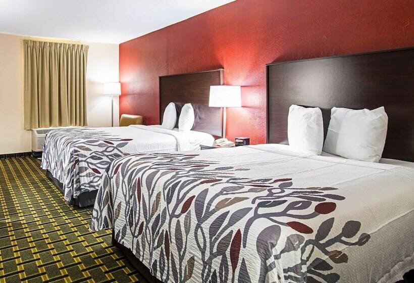 غرفة ديلوكس, Red Roof Inn & Suites Greenwood, Sc