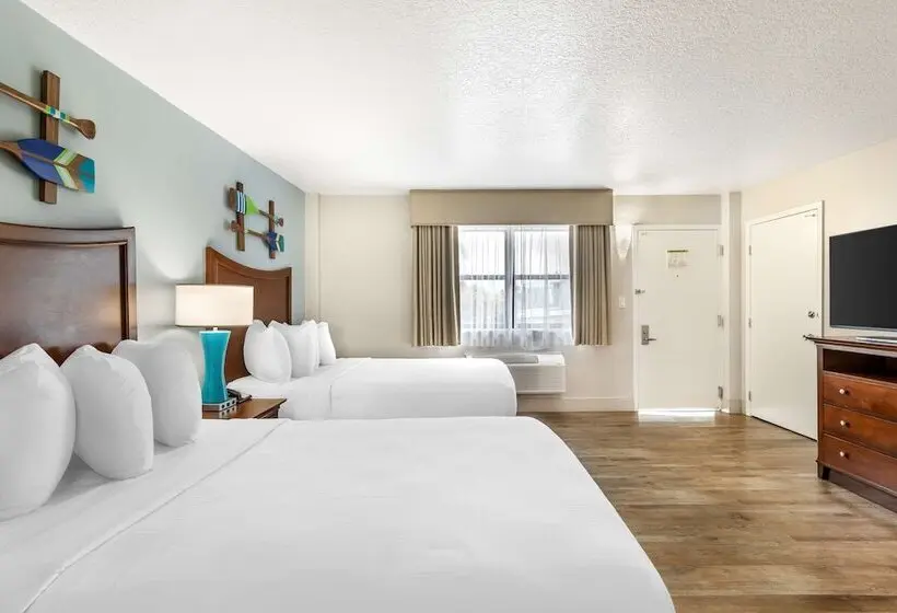اتاق استاندارد با 2 تخت دوبل, Best Western Cocoa Beach Hotel & Suites