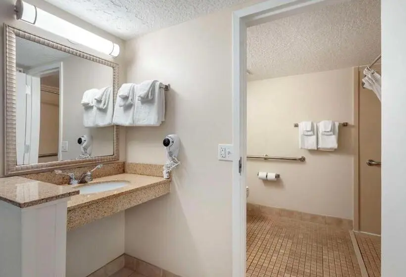 Standard Room King Bed Adapted for people with reduced mobility