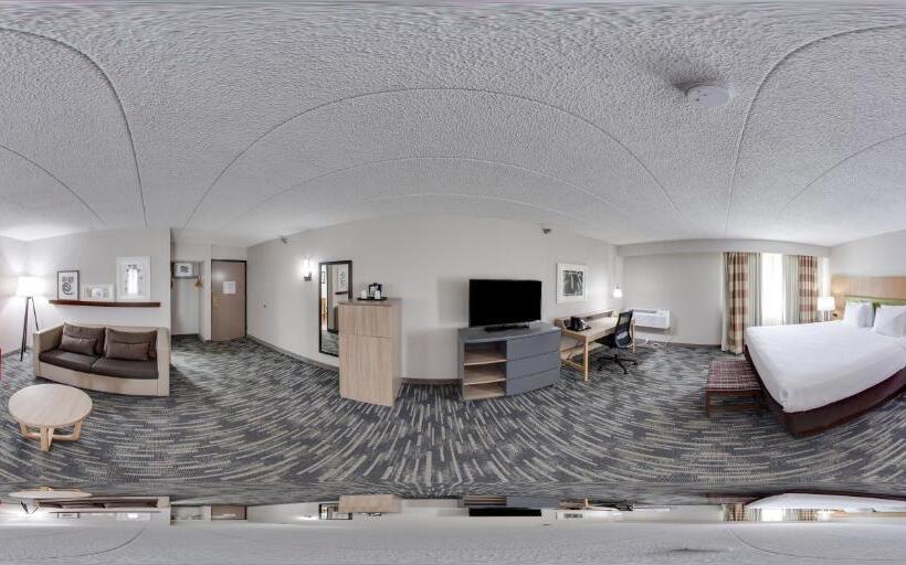 带大床的标准工作室, Country Inn & Suites By Radisson, Lincoln Airport, Ne