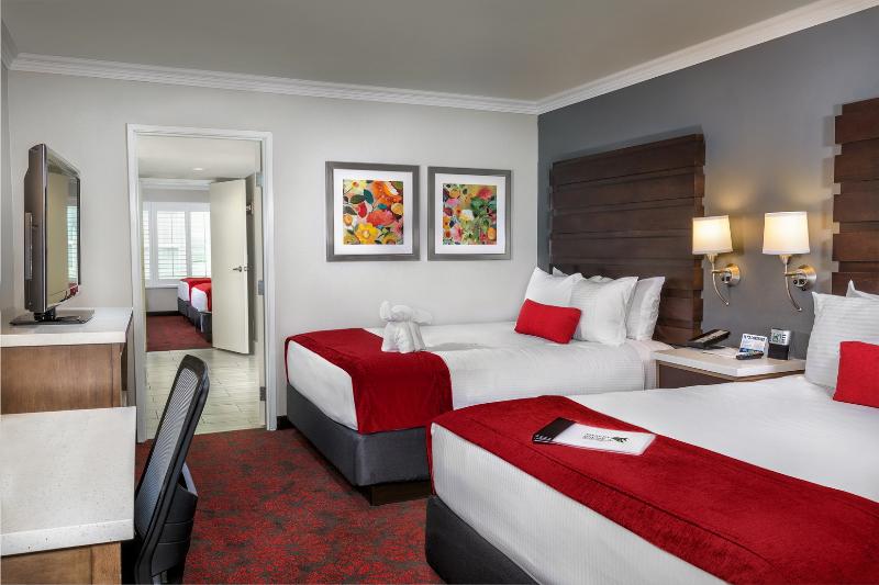 Suite 2 Soveværelser, Desert Palms Hotel & Suites Anaheim Resort