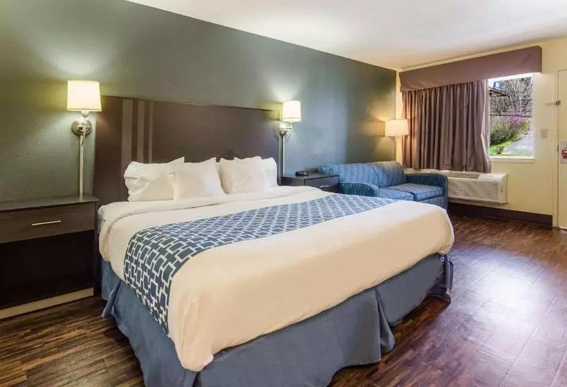 キングサイズベッドのスタンダードルーム, Econo Lodge Near Motor Speedway