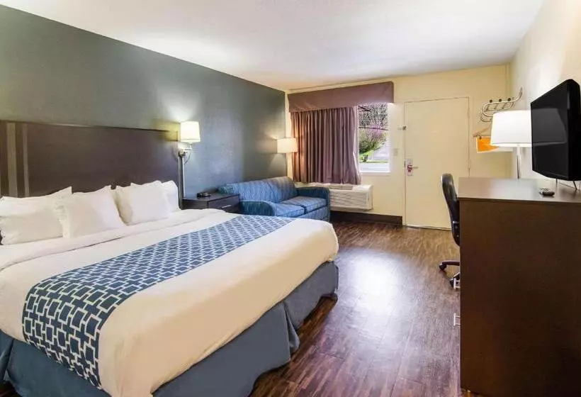 キングサイズベッドのスタンダードルーム, Econo Lodge Near Motor Speedway