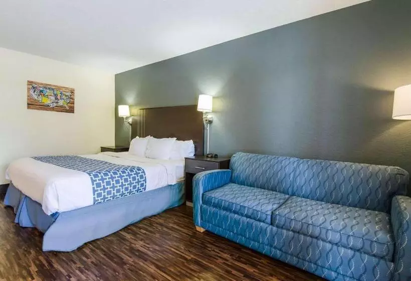 キングサイズベッドのスタンダードルーム, Econo Lodge Near Motor Speedway
