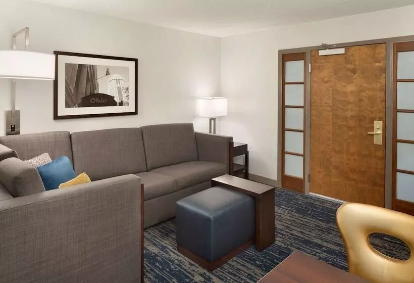 身障者適用スイートルーム, Embassy Suites By Hilton Columbus
