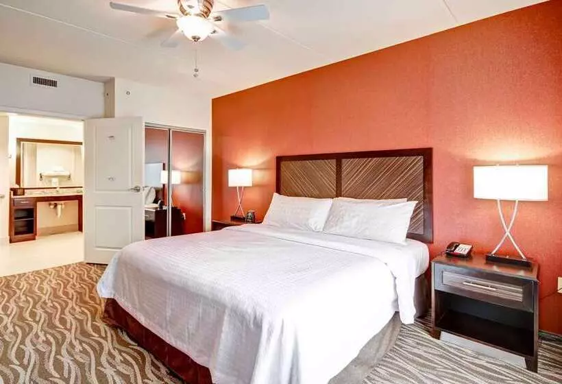 キングサイズベッドのスタンダードルーム, Embassy Suites By Hilton Columbus