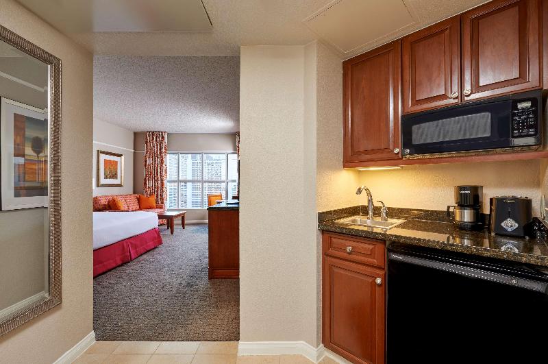 סטודיו סטנדרט, מיטה זוגית, Hilton Grand Vacations Club Flamingo Las Vegas