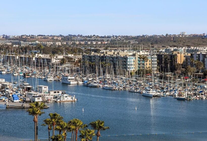 ２ダブルベッドのスタンダードルーム, Marina Del Rey Marriott
