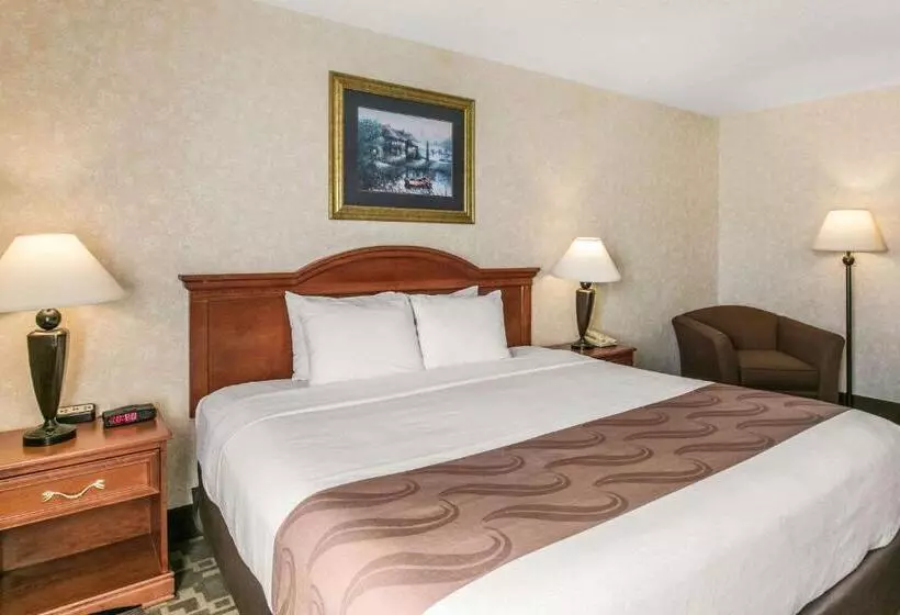 キングサイズベッドのスタンダードルーム, Quality Inn Edisonnew Brunswick