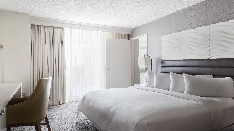 带大床的标准间, Fort Lauderdale Marriott North
