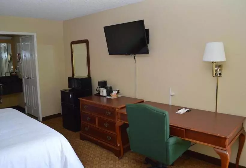 اتاق استاندارد با تخت بزرگ برای معلولان, Ontario Airport Inn