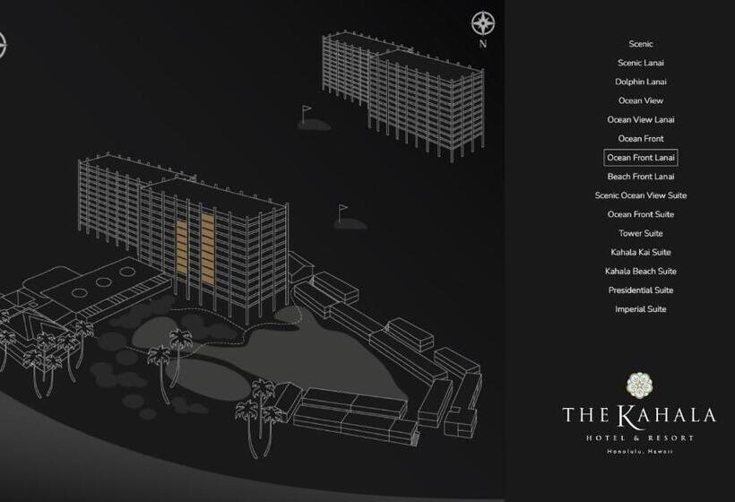 חדר סטנדרט נוף לים עם מרפסת, The Kahala Hotel And Resort