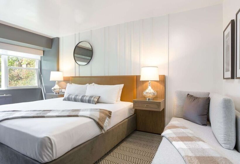 带大床的标准间, Arc Hotel Washington Dc, Georgetown