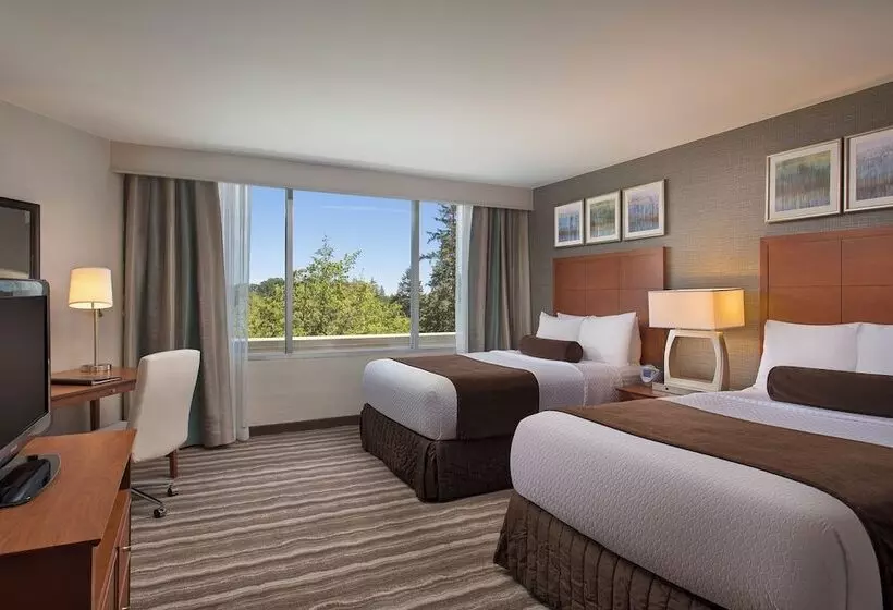 ２ダブルベッドのスタンダードルーム, AC Hotel by Marriott Portland Lake Oswego
