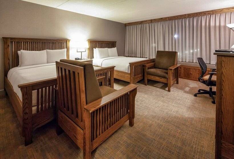 غرفه قياسيه سريرين مزدوجين, Doubletree By Hilton  Libertyville  Mundelein