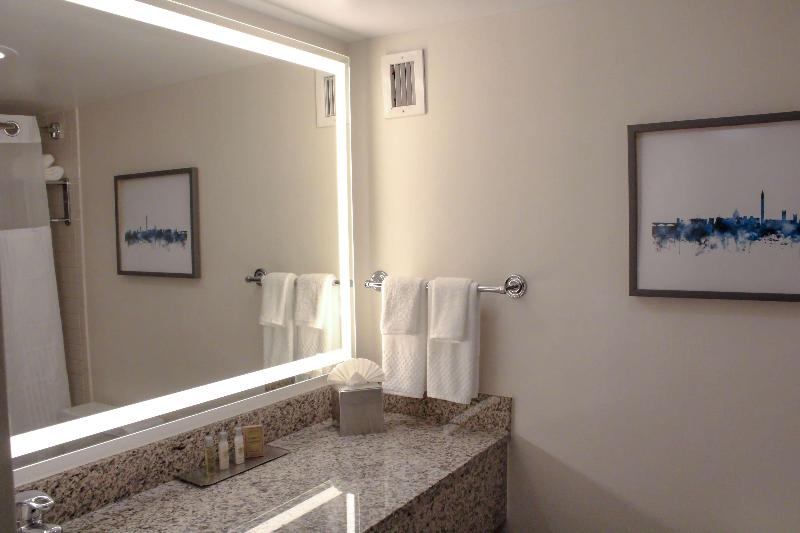 주니어 스위트 킹사이즈 침대, Doubletree By Hilton Washington Dc Silver Spring