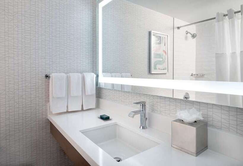 스탠다드 룸 킹사이즈 침대, Doubletree By Hilton Washington Dc Silver Spring