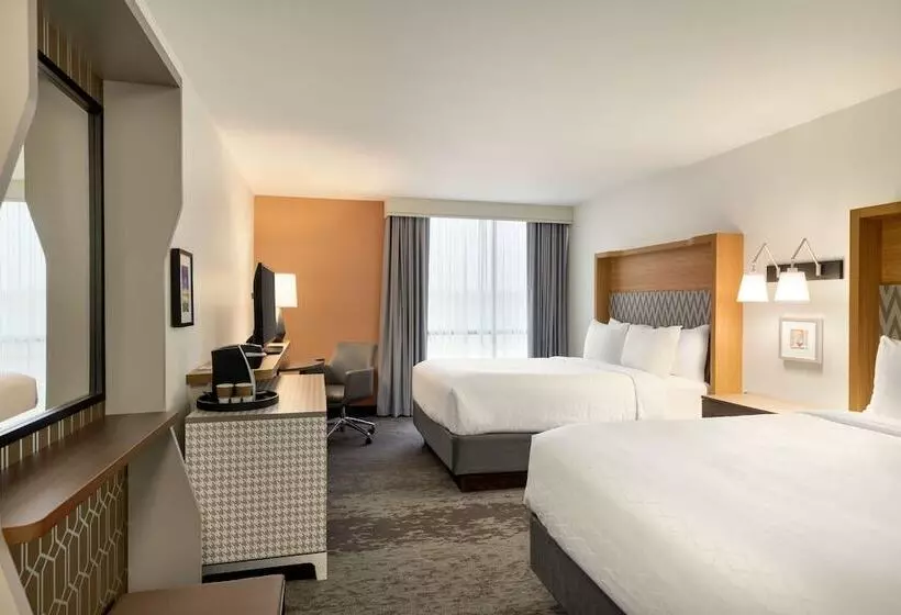 ２ダブルベッドのスタンダードルーム, Doubletree By Hilton Fort Worth South