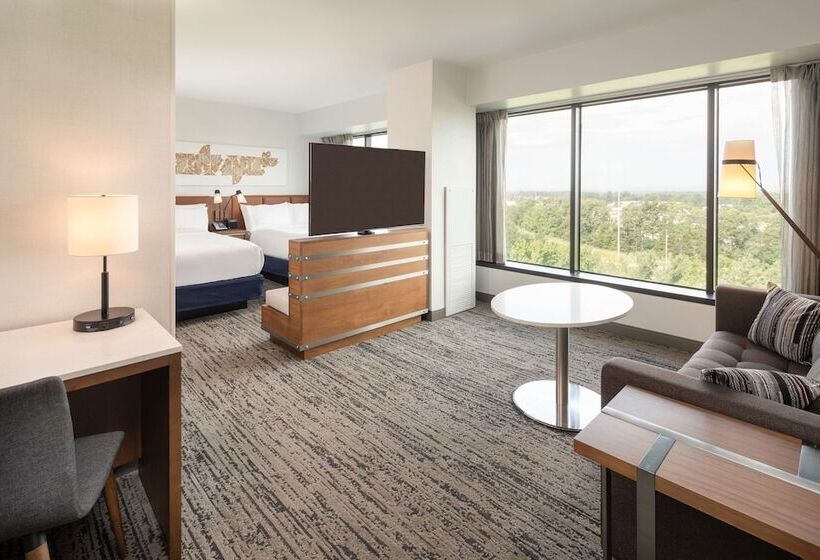 스탠다드 룸 더블 침대 2개, Hilton Fairfax