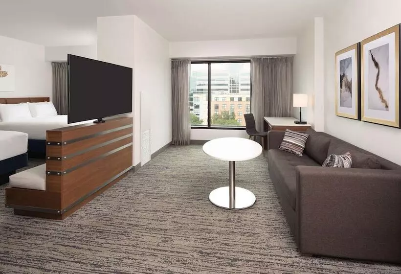 ２ダブルベッドのスタンダードルーム, Hilton Fairfax