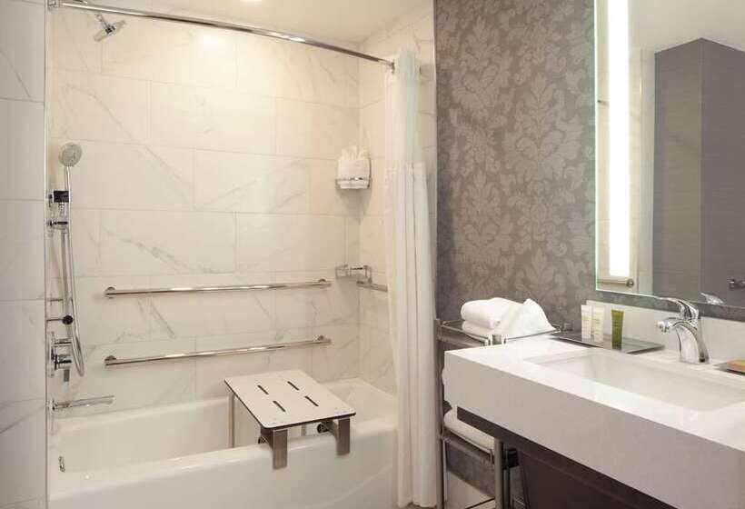Chambre Standard Adaptée aux Personnes à Mobilité Réduite, Hilton Houston Plaza/medical Center