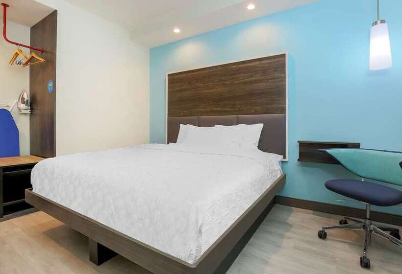 Chambre Standard Lit King Size Adaptée aux Personnes à Mobilité Réduite, Hilton Houston Plaza/medical Center