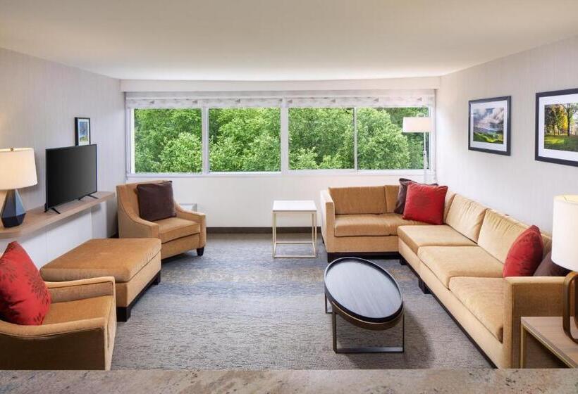 מיטת קינג בסוויטה, Holiday Inn Charlottesville Monticello, An Ihg