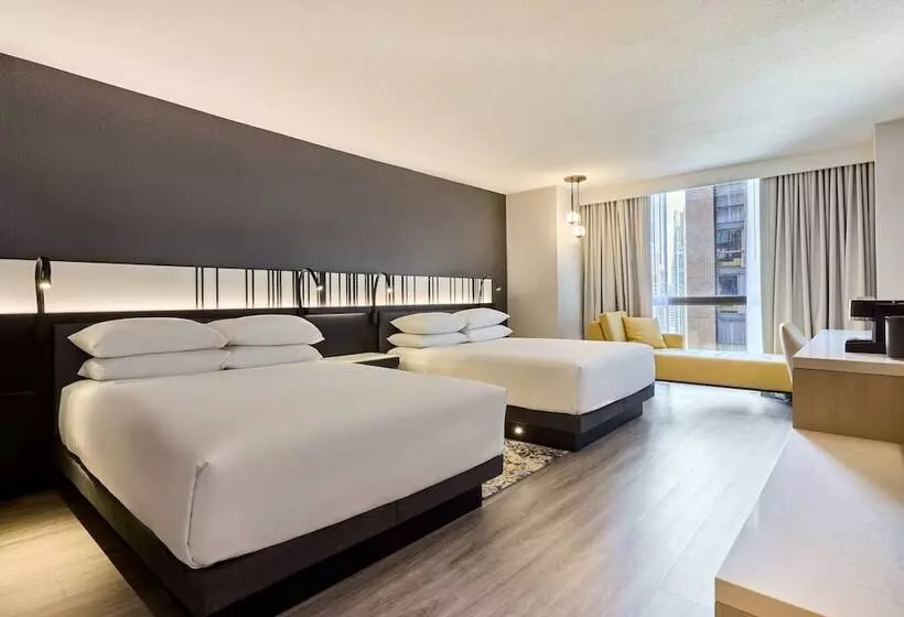２ダブルベッドのスタンダードルーム, Hyatt Regency Chicago