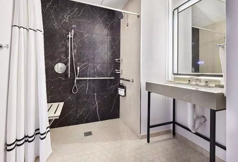 身障者適用ダブルベッド付きスタンダードルーム, Hyatt Regency Chicago