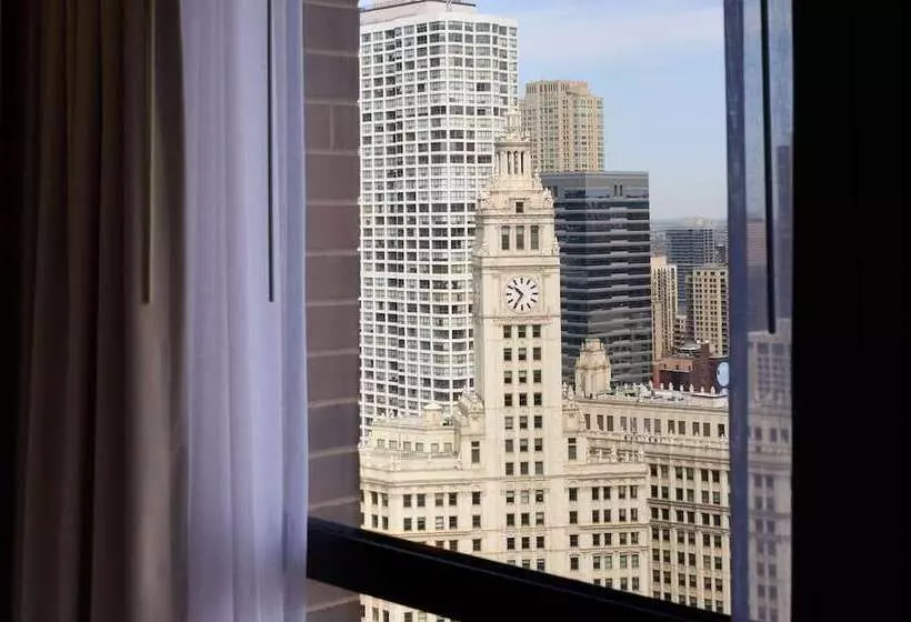 身障者適用ダブルベッド付きスタンダードルーム, Hyatt Regency Chicago