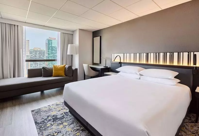 身障者適用ダブルベッド付きスタンダードルーム, Hyatt Regency Chicago